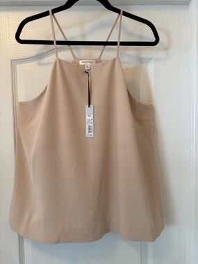 Prologue Nude-Beige Spaghetti Strap Cami Top